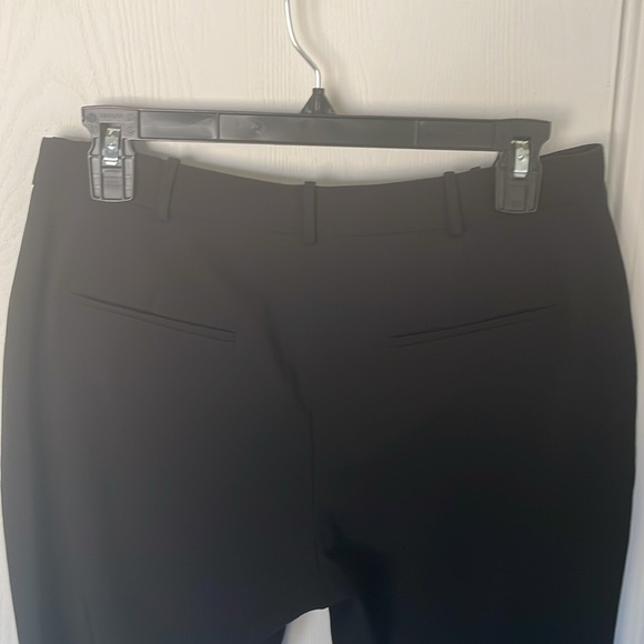 MNG by Mango NWOT Trouser Black Pants Clasp Closure Size 4 - Picture 8 of 9